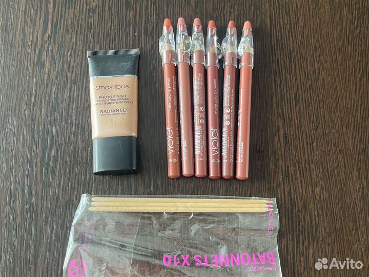 Карандаши для губ, праймер smashbox