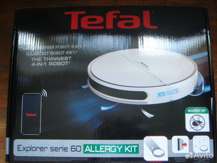 Робот-пылесос Tefal X-plorer Serie 60 Allergy Kit
