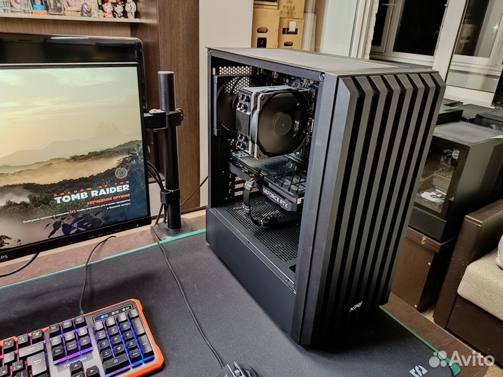 Игровой топ пк Ryzen 5 8400F+ RTX4060+ 32Gb DDR5