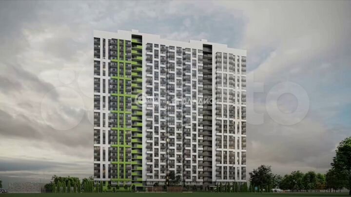 Квартира-студия, 27,1 м², 12/27 эт.