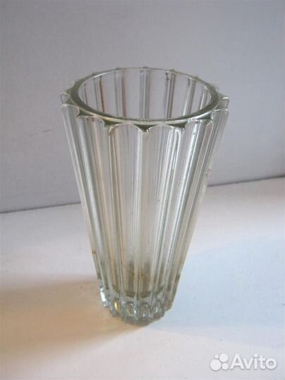 Вазы стекло винтаж СССР