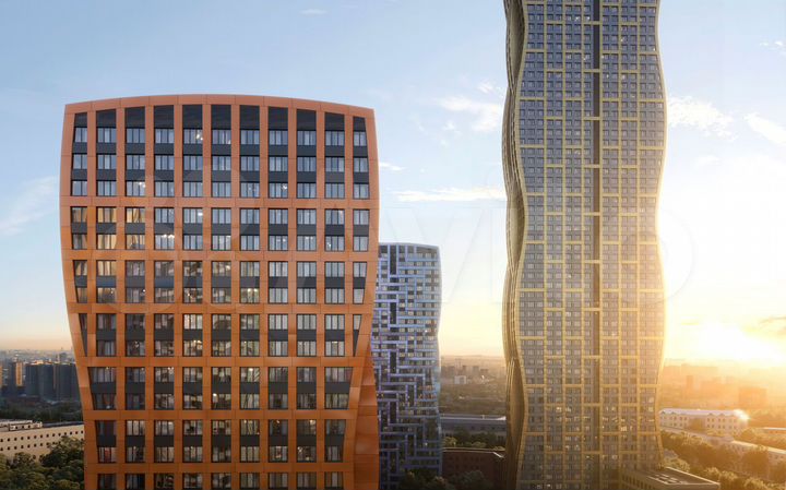 2-к. квартира, 40,2 м², 25/69 эт.