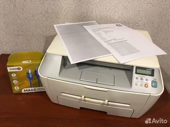 Принтер лазерный мфу samsung scx4100