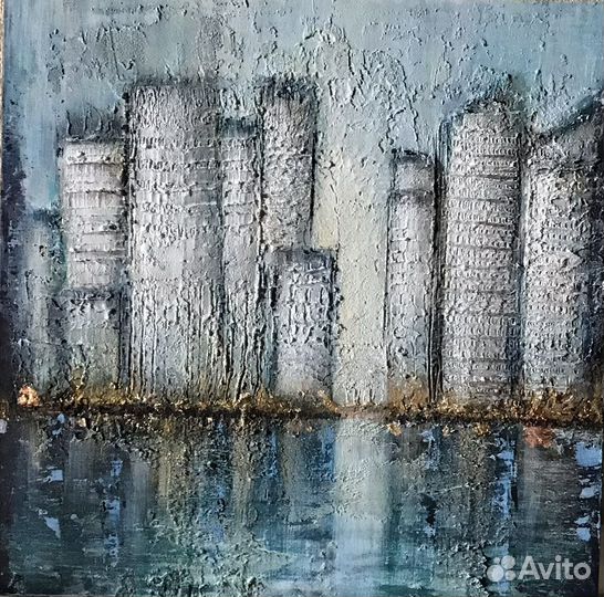 Интерьерная картина текстурная