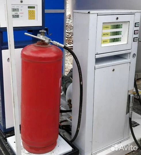 Заправлю газовый баллон пропаном