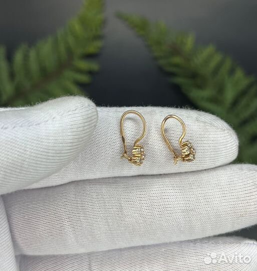 Золотые Серьги 585* 1,16гр