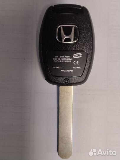 Ключ зажигания для Хонда Honda CR-V Оригинал