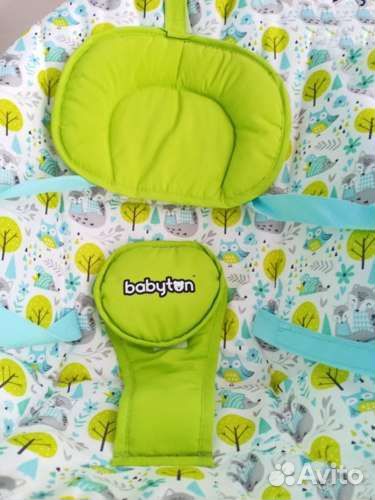 Электрокачели Babyton Sleepy Blue TY008H