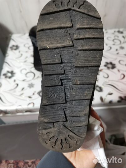 Ботиночки детские на войлоке