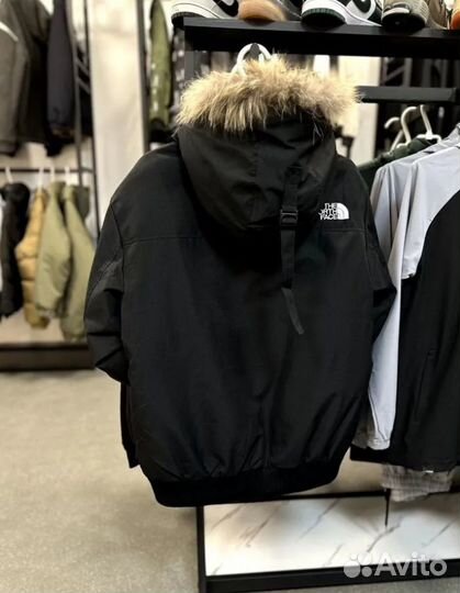 Мужская зимняя куртка The North Face на резинке