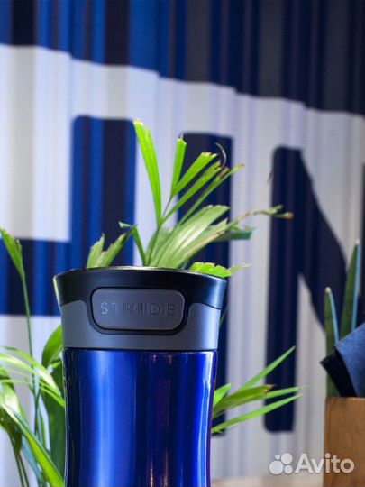 Термокружка Stride 450 мл. синяя
