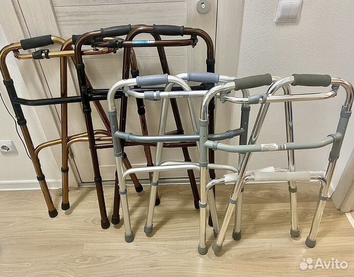 Ходунки для взрослых, костыли подмышечные аренда