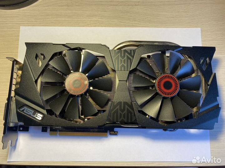 Видеокарта Asus GTX 970 strix