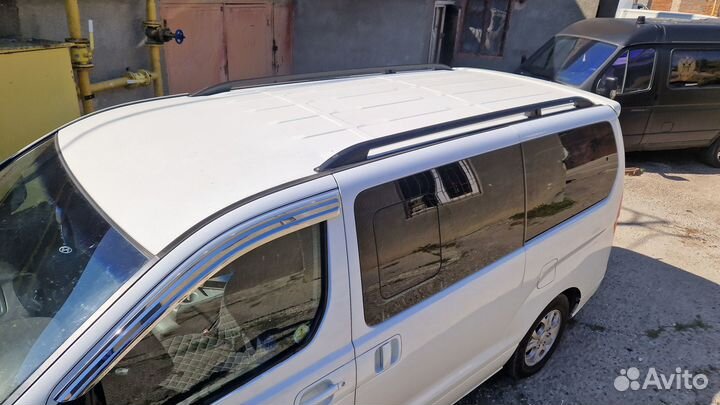 Рейлинги продольные для Хендай Старекс, черные