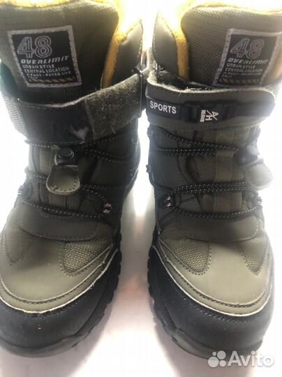 Зимняя обувь для мальчика