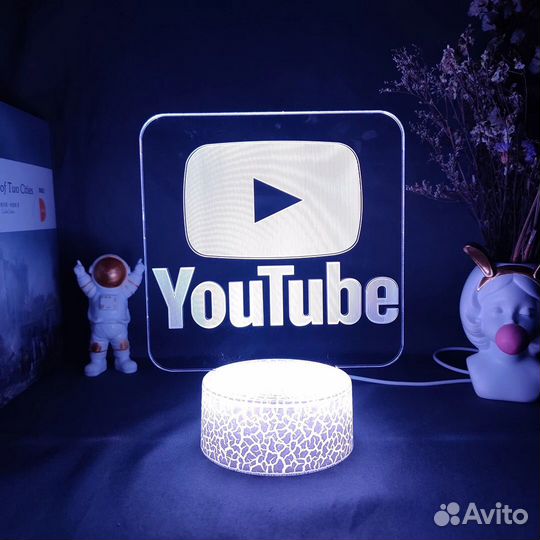 Светильник YouTube 3D