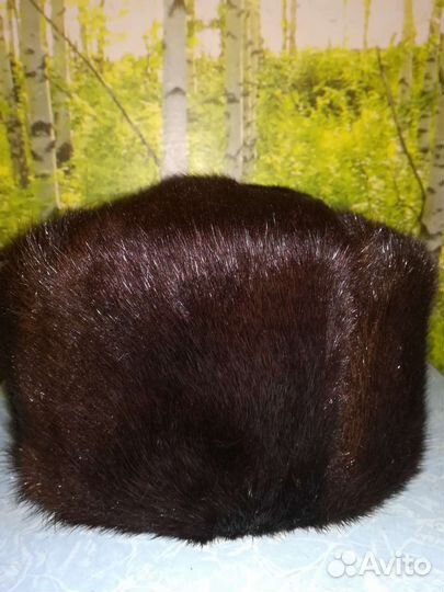 Мужская шапка (нутрия)