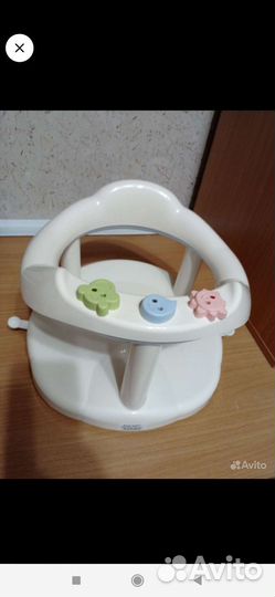 Ванночка для купания с горкой и сиденье