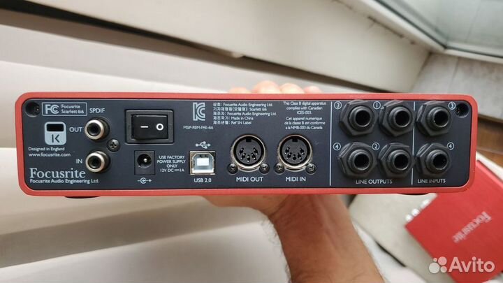 Focusrite Scarlett 6i6