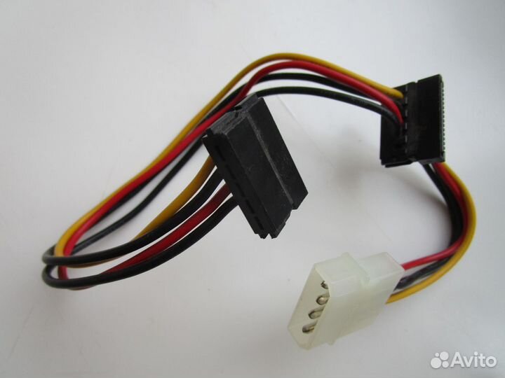 Кабель питания Molex 8980 - sata2 x, 0.18м