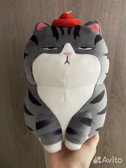 Мягкая игрушка кошка 20 см