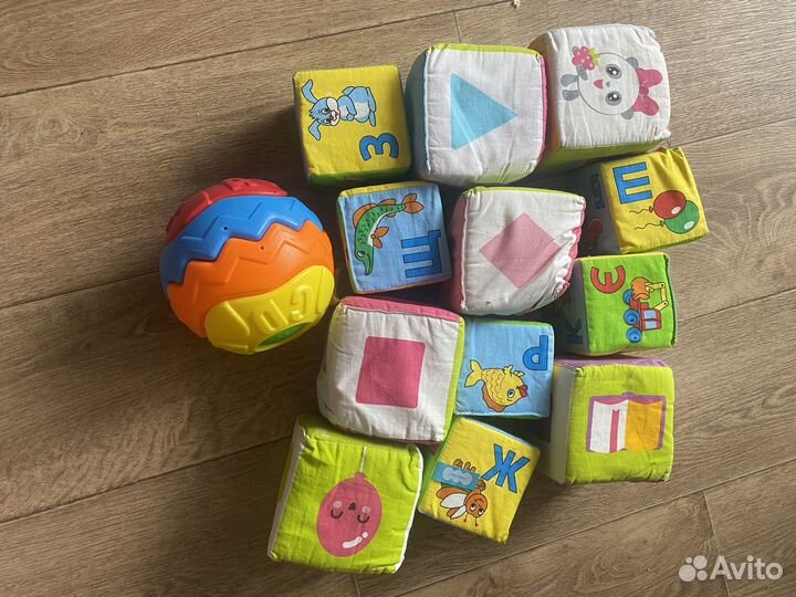 Мягкие кубики мякиши