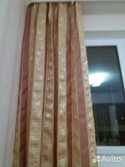 Портьеры, тюль и карниз