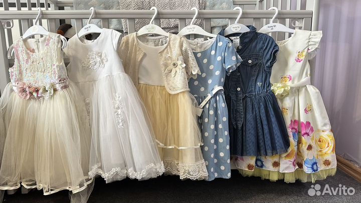 Платье для девочки 86 92