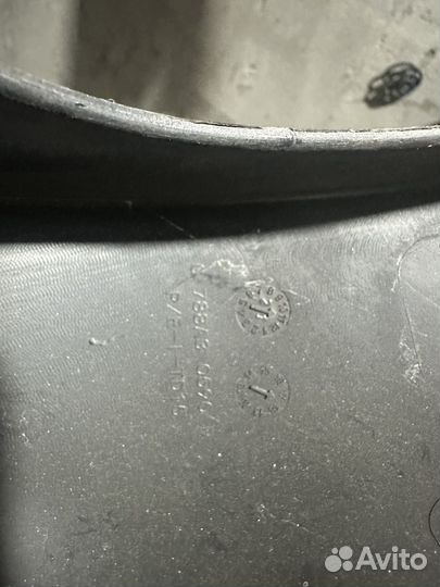 Молдинг задней арки левый Sandero