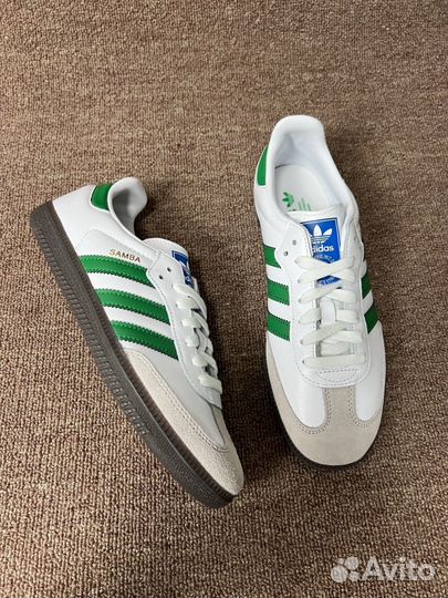 Adidas Samba Footwear White Green