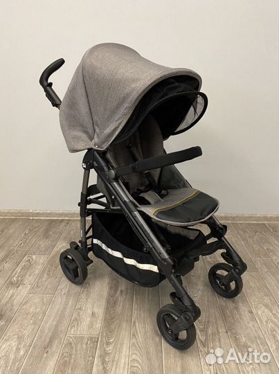 Коляска Peg perego Si luxe gray + стульчик IKEA