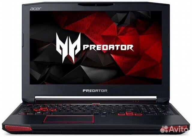 Acer 15.6 i7-7700HQ 4яд8пт GTX1070 16Gb SSD120 1Tb