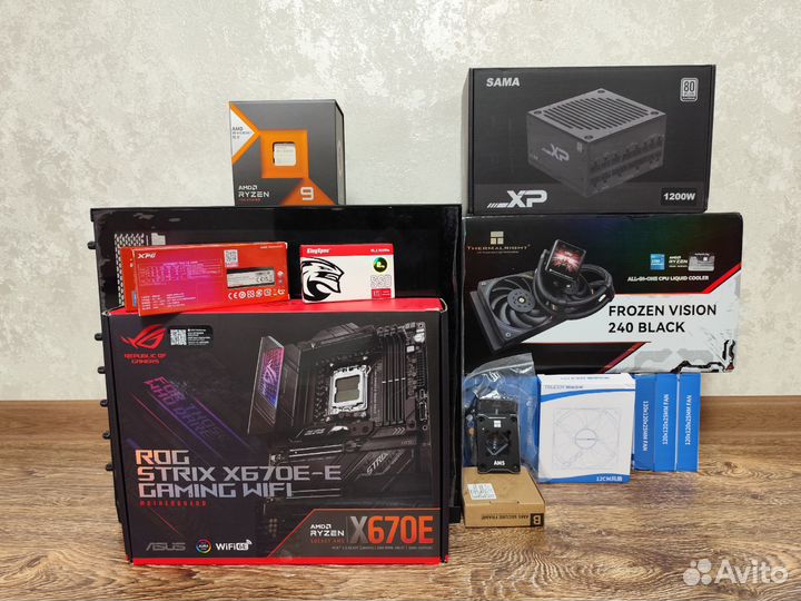 Asus, 7950x3d, 4080 Super, 64Гб, 3Тб