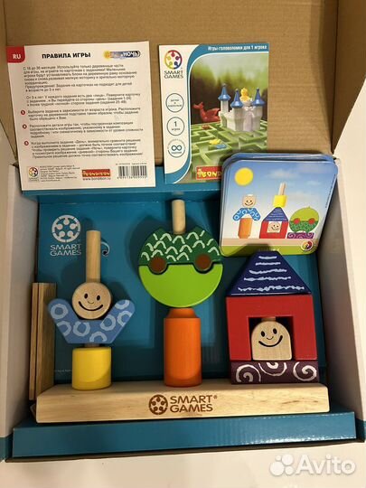 Игра логическая День и Ночь Bondibon оригинал