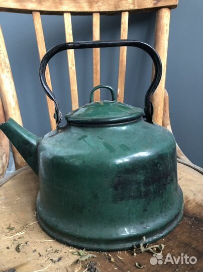 Чайник эмалированный СССР