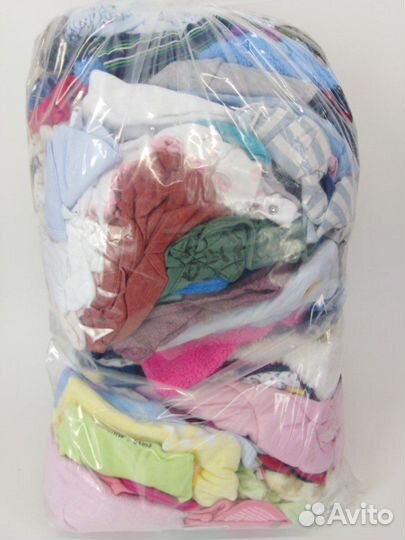 Ветошь Секонд Хенд крупный трикотаж