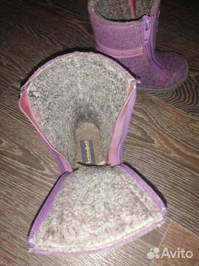 Продам валенки для девочки