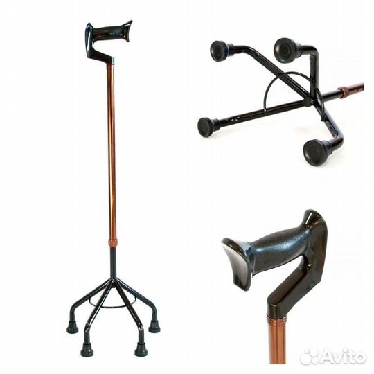 Трость четырех опорная