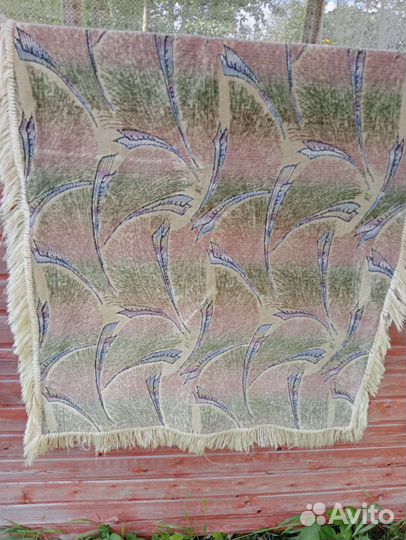 Покрывало и накидка на кресло 2 шт