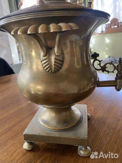 Антикварный Самовар 4 литра