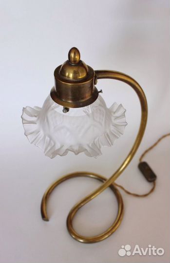 Настольная винтажная лампа, модерн. Латунь