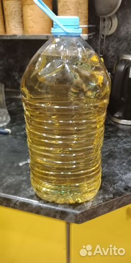 Масло подсолнечное нерафинированное