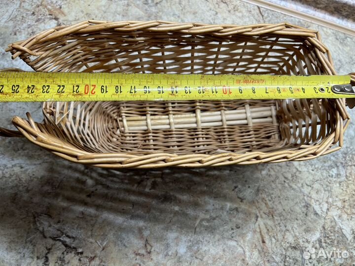 Набор корзинок плетеных