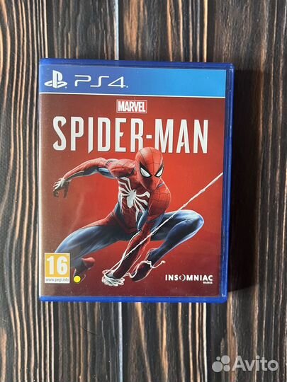 Человек-паук (spider man) ps4 диск