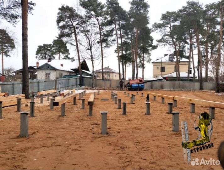 Фундамент жб сваи