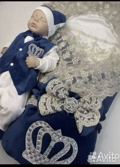 Конверт на выписку весна осень для мальчика