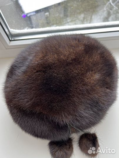 Шапка норковая женская