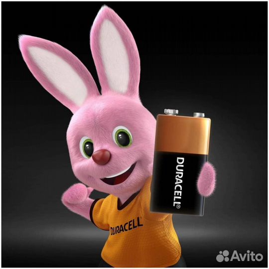 Новая Батарейка тип 9V ('крона') Дюраселл