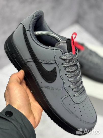 Кроссовки Nike Air Force 1 Grey (Арт.96397)