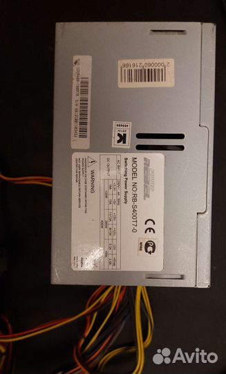 Блоки питания 6 pin 400w 450w